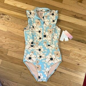 Motto 50 Pink Floral One Piece Swimsuit - Size medium